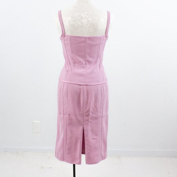 Vintage 90s Narcisco Rodriguez 6 2-Piece Skirt Set - Picture 6 of 15